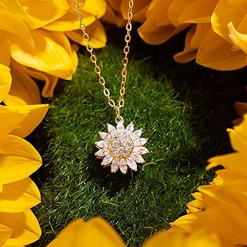 Collar Girasol "Luz y Serenidad"