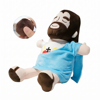 Luz del Redentor — Peluche de Fe para la Ansiedad Nocturna